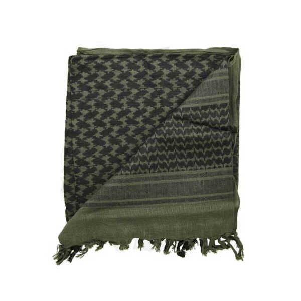 Valhalla Tactical and Outdoor Shemagh - Olive Folded