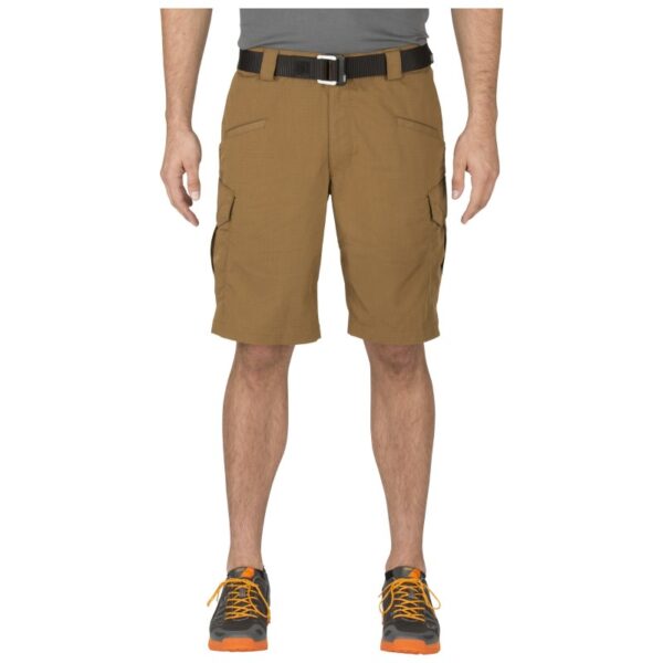 5.11 Stryke Shorts - Battle Brown - Front View