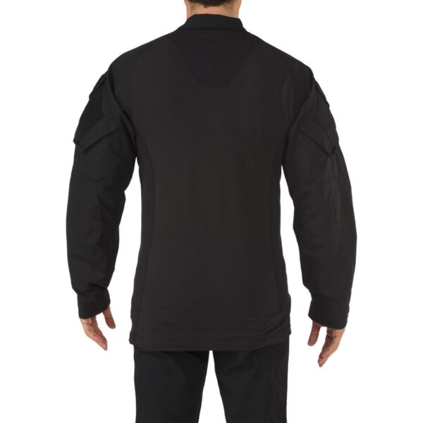 5.11 Rapid Assault Shirt - Black - Back View