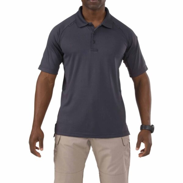 5.11 Performance Short Sleeve Polo - Charcoal - Front View