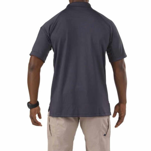 5.11 Performance Short Sleeve Polo - Charcoal - Back View