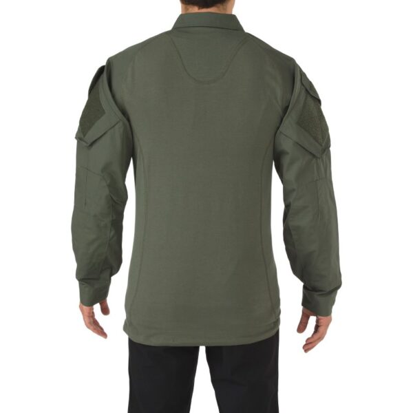 5.11 Rapid Assault Shirt - TDU Green - Back View