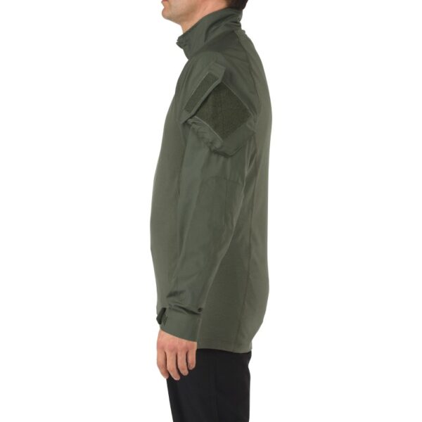 5.11 Rapid Assault Shirt - TDU Green - Side View