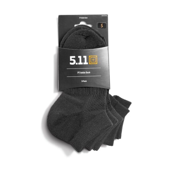 5.11 PT Ankle Socks – 3 Pack - Black 1