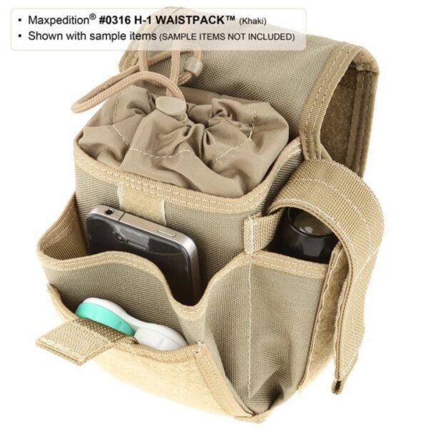 Maxpedition H-1 Waistpack - Pockets
