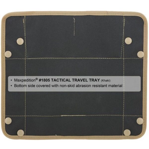 Maxpedition Tactical Travel Tray - Bottom View