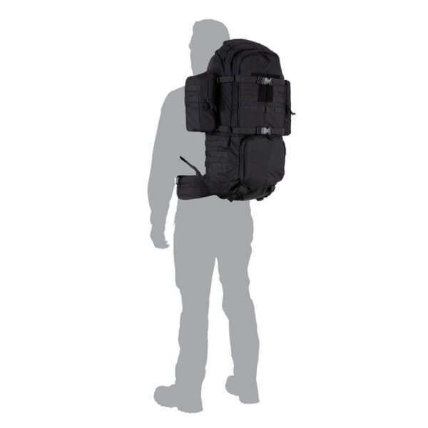 5.11 Rush100 Backpack - Sim - Black - Front Side 1