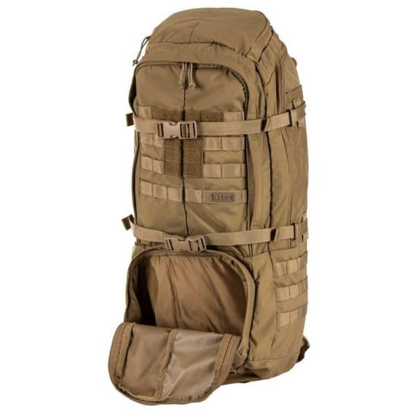 5.11 Rush100 Backpack - Kangraoo - Open Front Compartment View