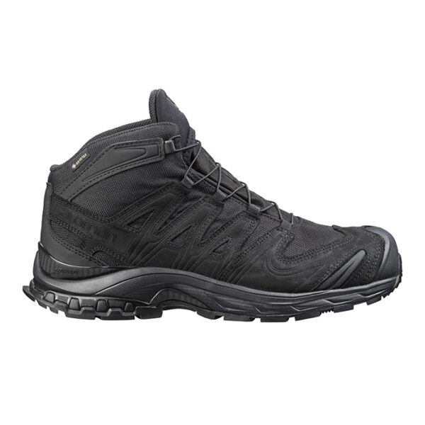Salmon XA Forces Mid GTX Black- Right Side View