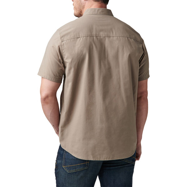 5.11 Wyatt S/S Shirt - Field Green - Back