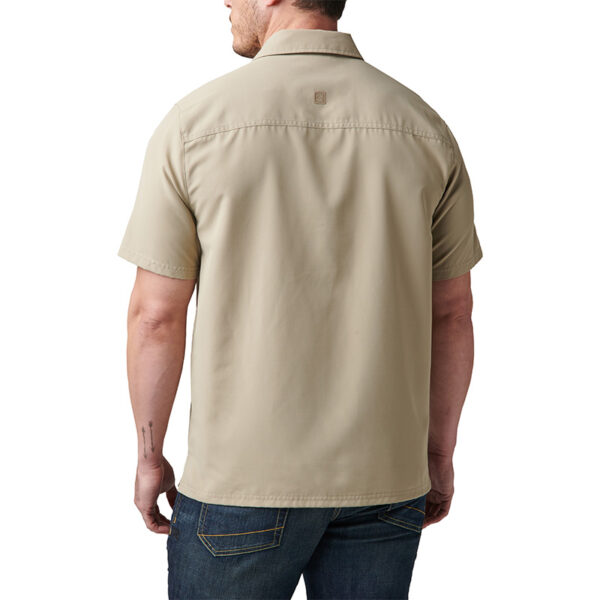 5.11 Markman Utility S/S Shirt - Khaki - Back